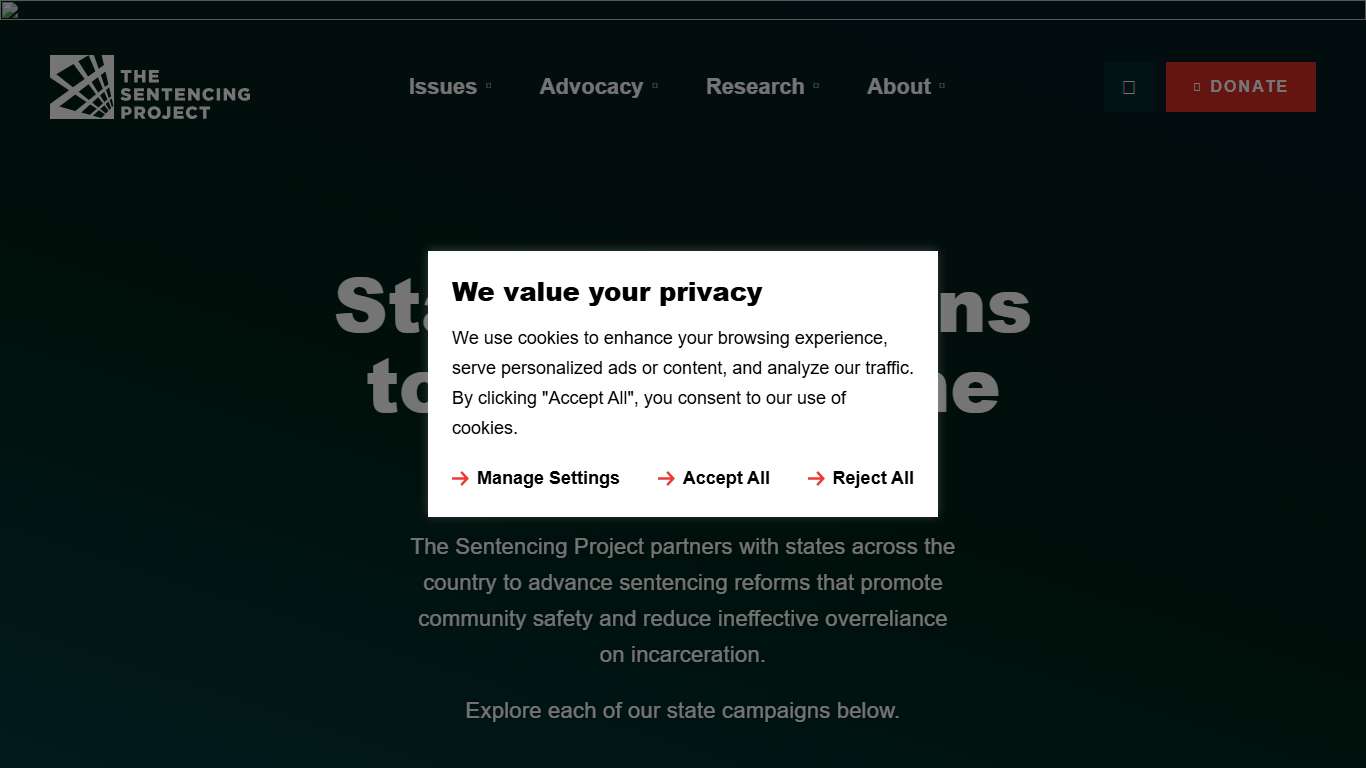 State Campaigns to End Extreme Sentences – The Sentencing Project